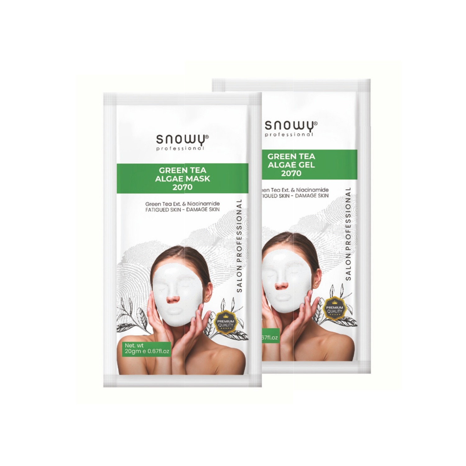 Green Tea Algae Facial Gel Mask 2070