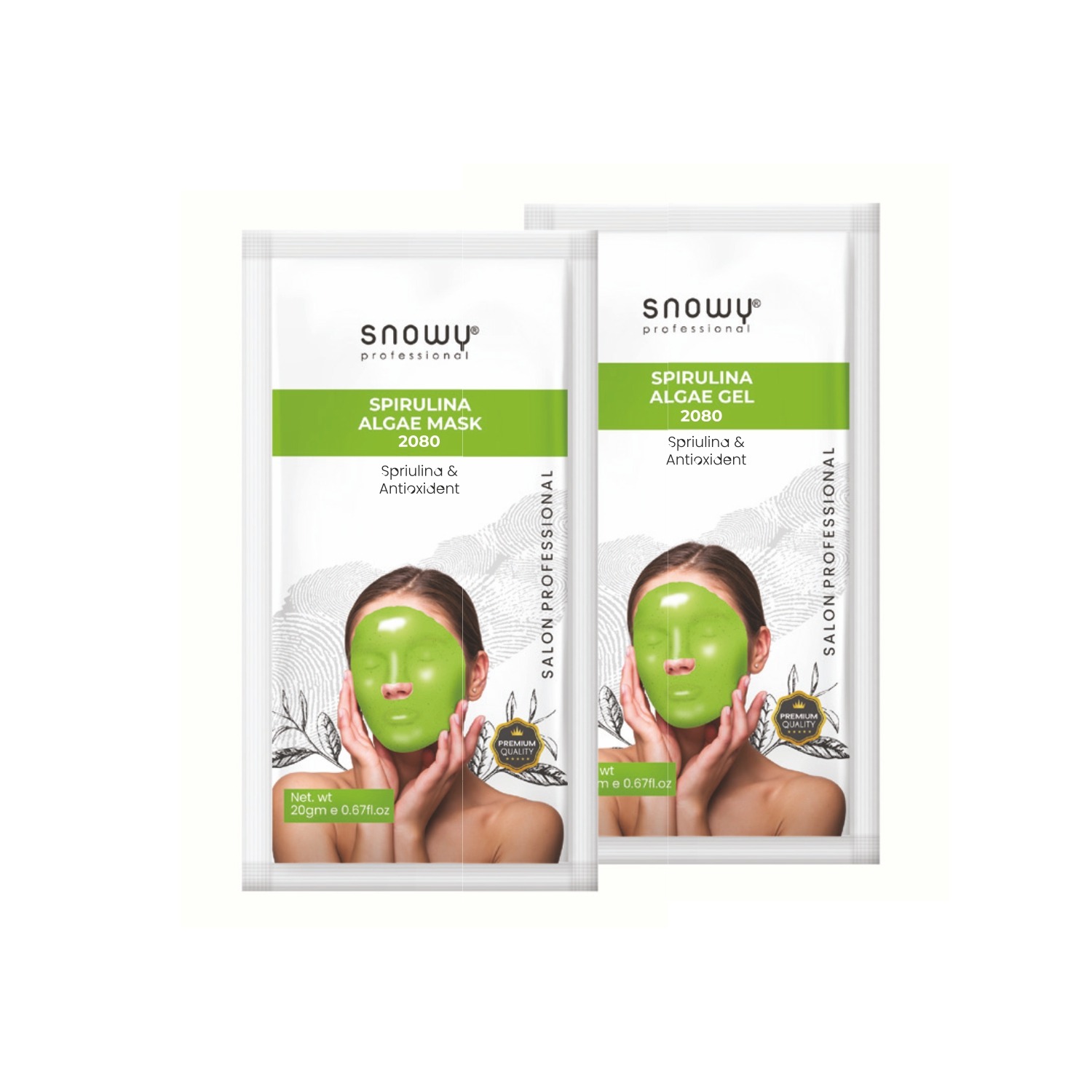 Spirulina Algae Facial Mask 2080