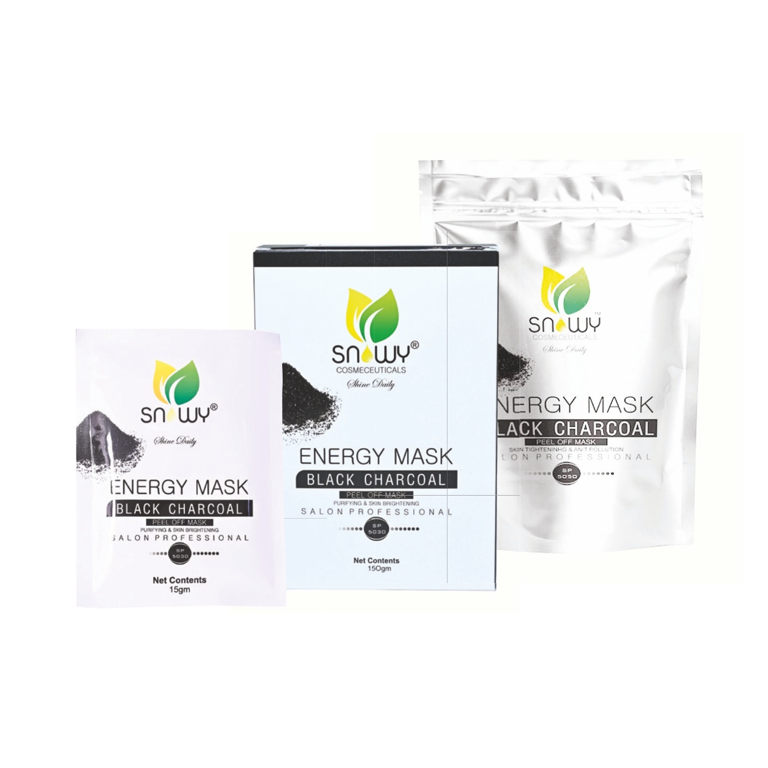 Energy Mask Black Charcoal Peel of Mask 5030