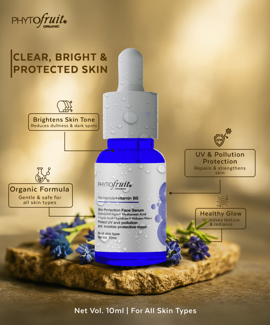 Phytofruit Niacinamide + Vitamin B5 Skin Protection Face Serum 10ml - Image 3